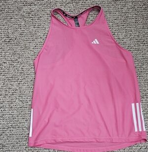 Adidas Pink Racerback Tank Top